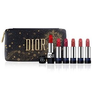 NWT Dior Rouge Refillable Lipstick Set